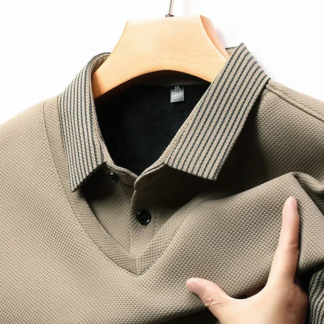 The Verne Layered Shirt – Effortless Elegance for the Modern Man