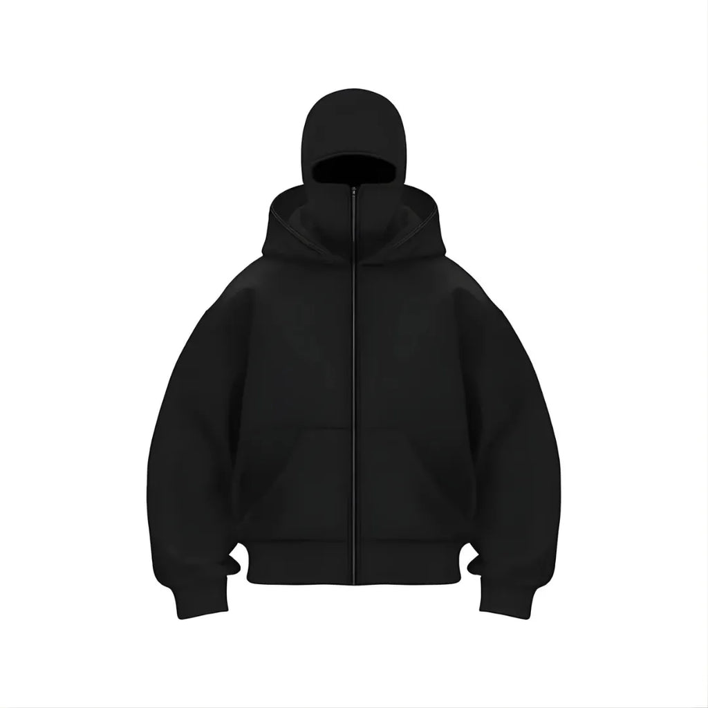 Aura Minimal Smart Hoodie - With Built-in Balaclava