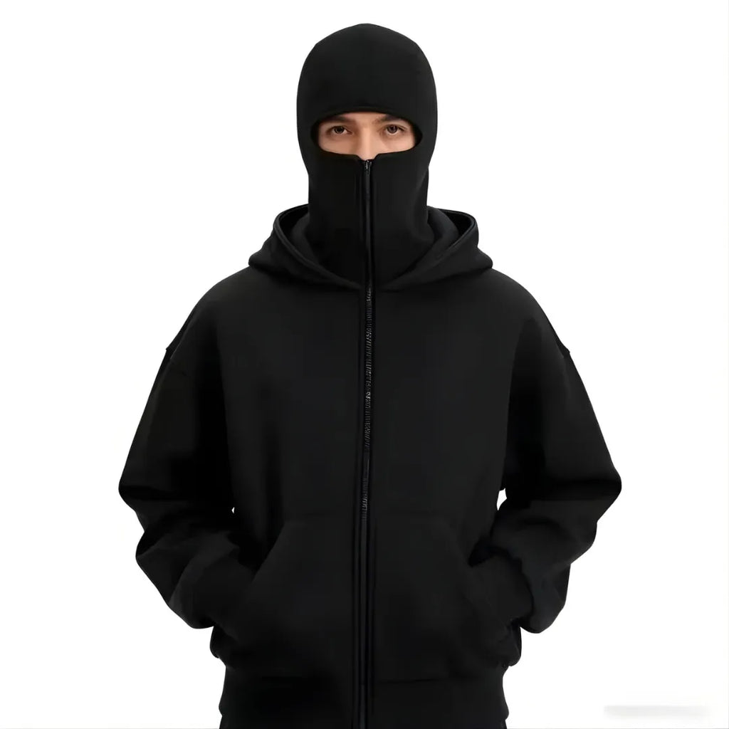 Aura Minimal Smart Hoodie - With Built-in Balaclava