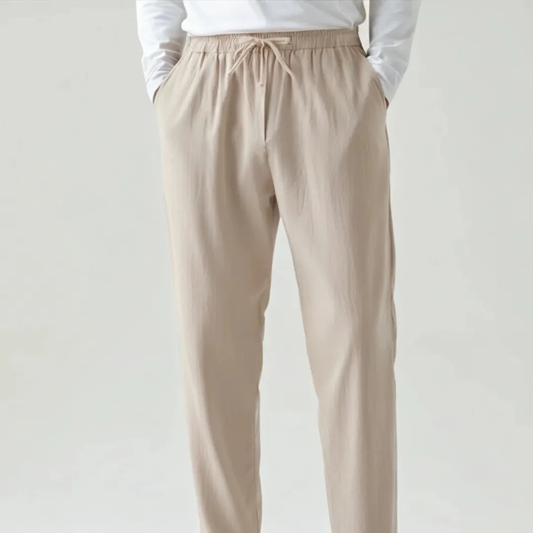 Santorini Linen Trousers