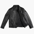 Men's Premium Classic Leather Jacket — 68% OFF Today + Free Shipping