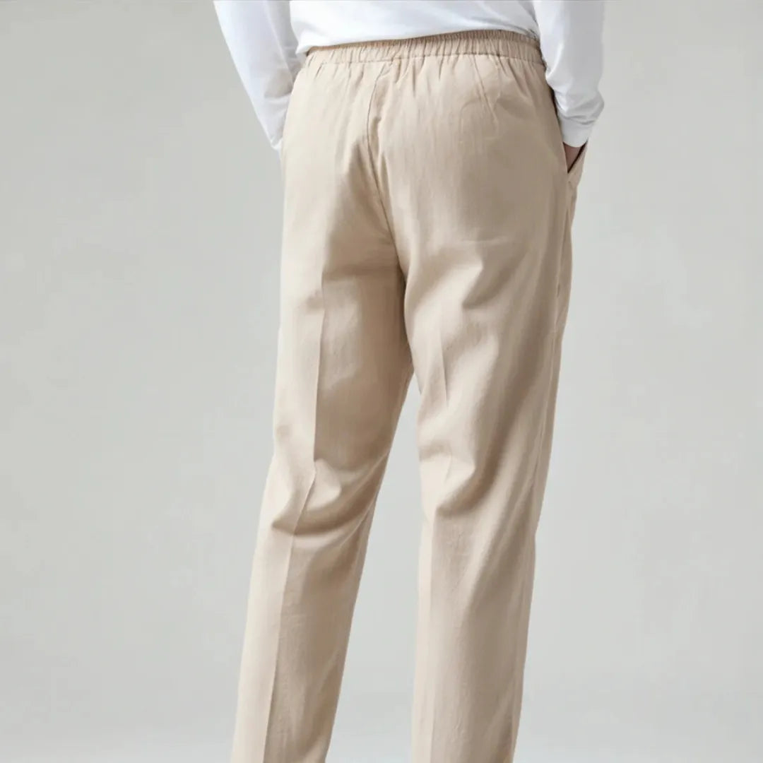 Santorini Linen Trousers