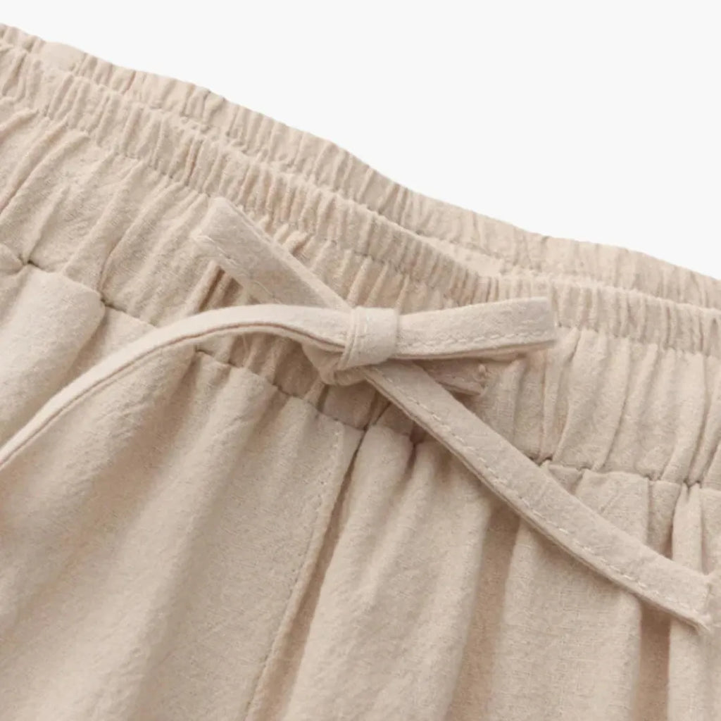Santorini Linen Trousers