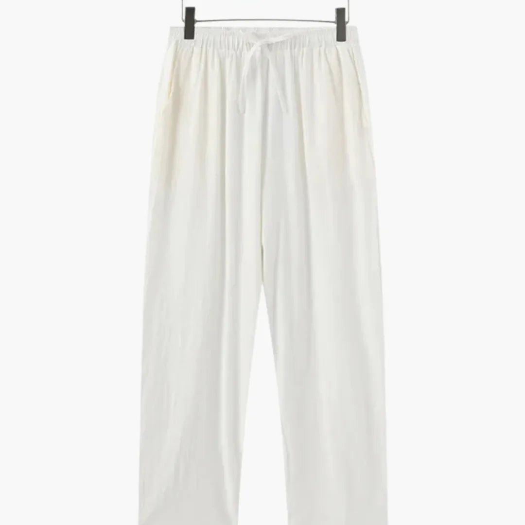 Santorini Linen Trousers