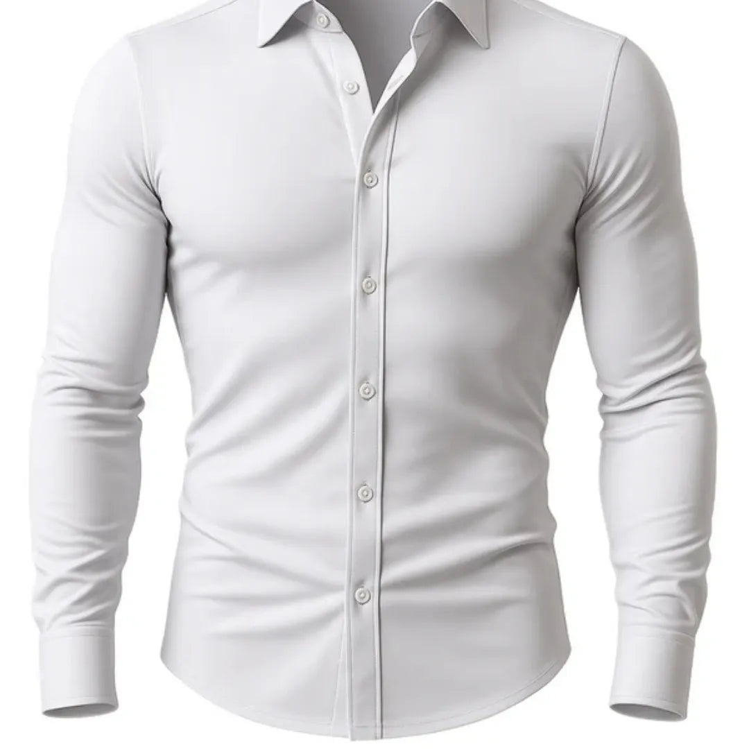 Novara Signature Premium Easy-Care Dress Shirt - [BUY 1 GET 2]