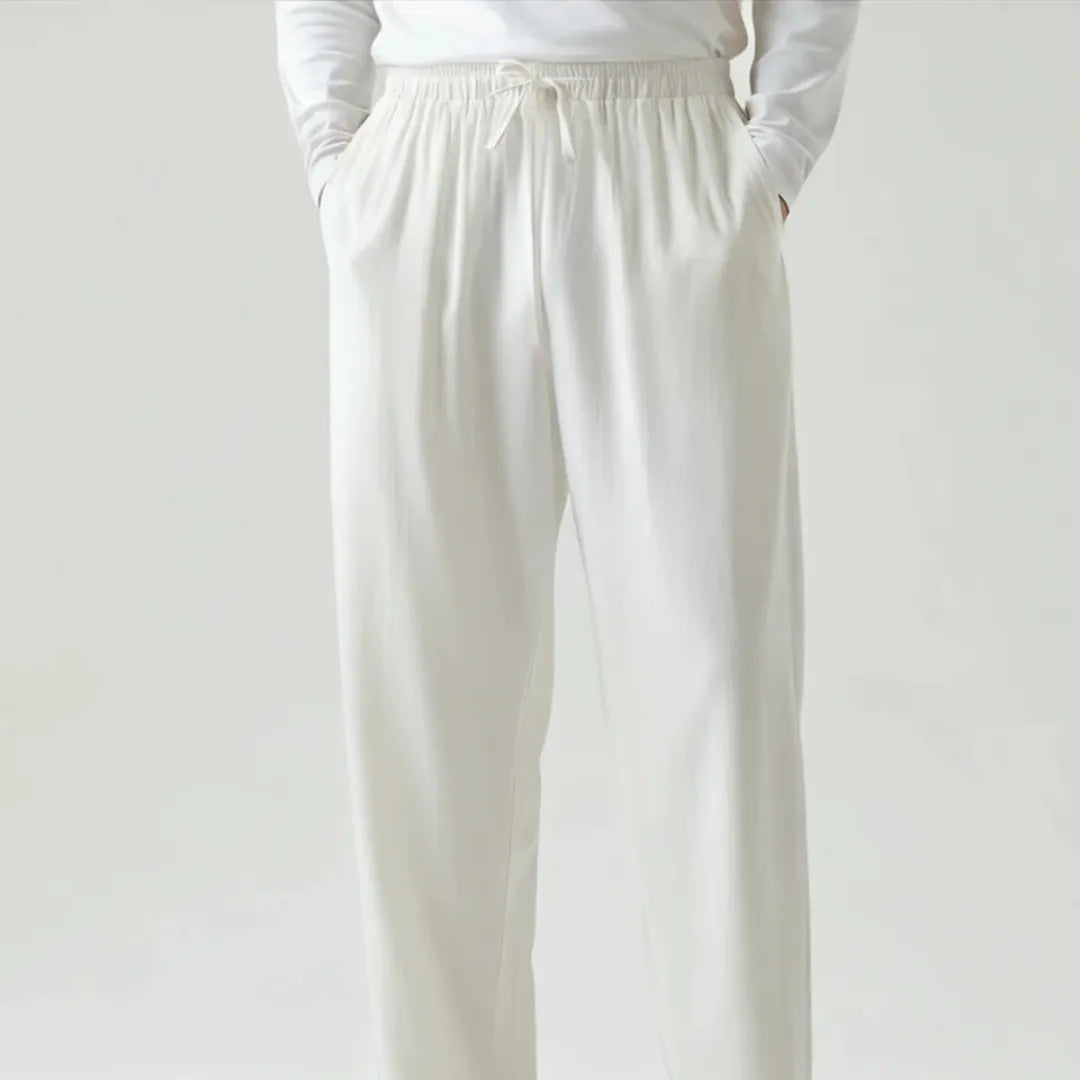 Santorini Linen Trousers