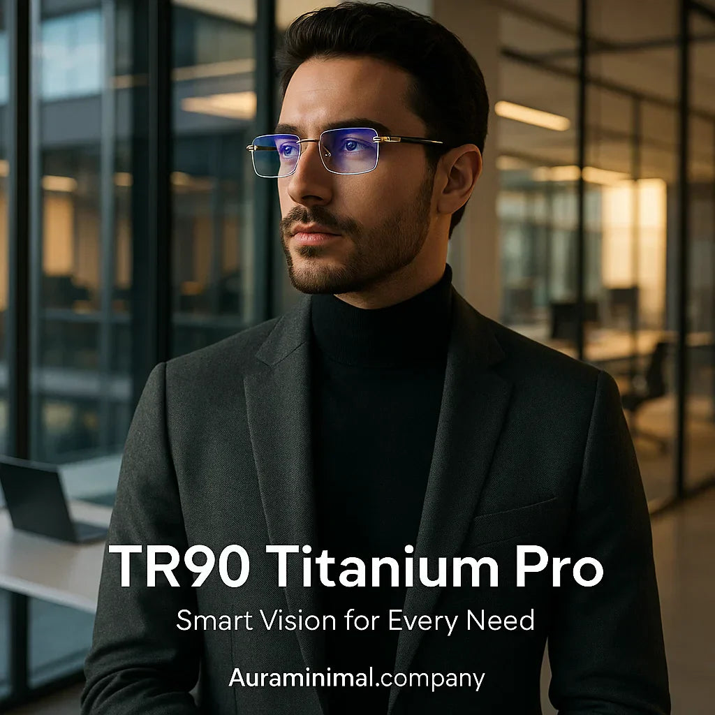 TR90 Smart Glasses Titanium Pro [FREE CASING]