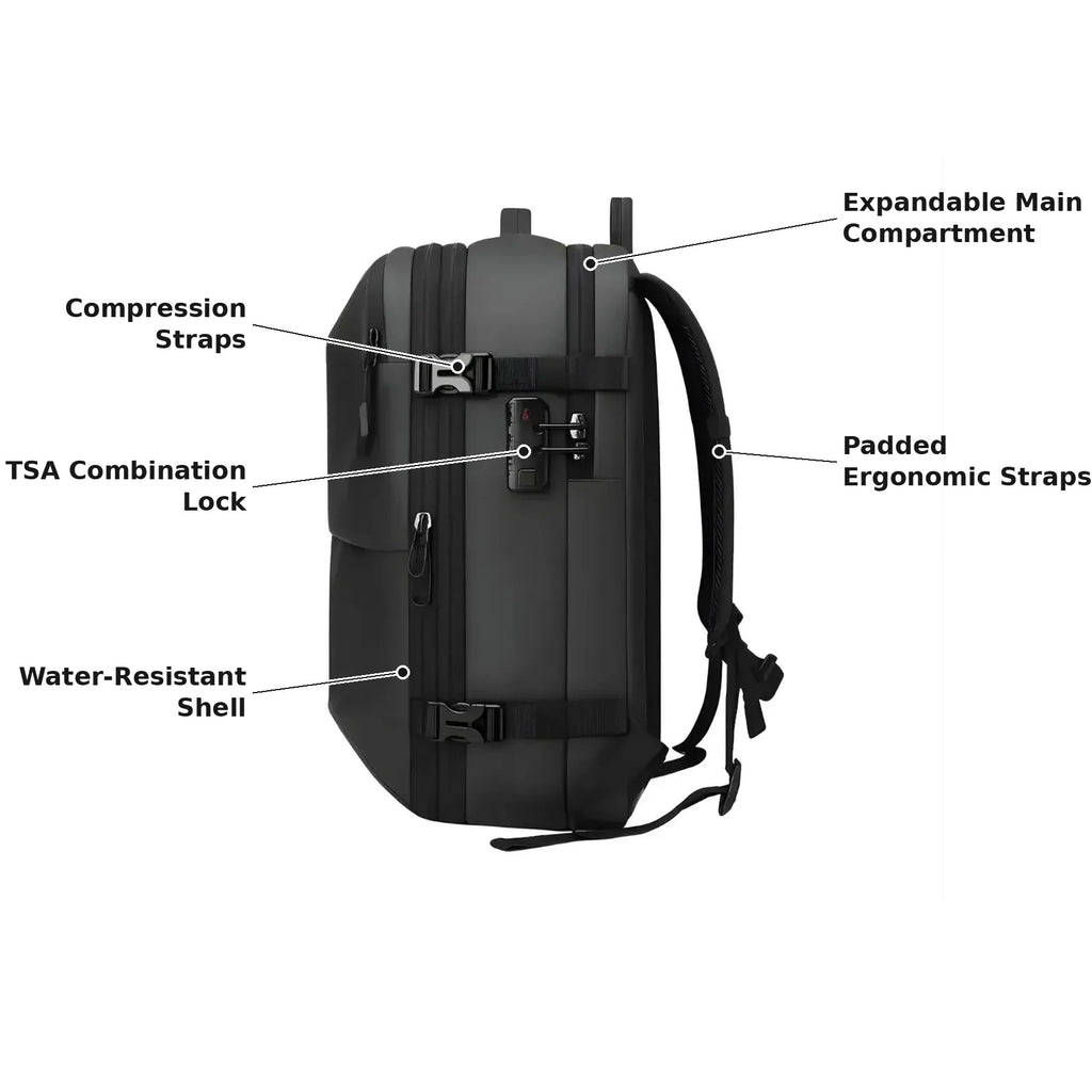 Vacuum Compression Backpack - BAGVACK included