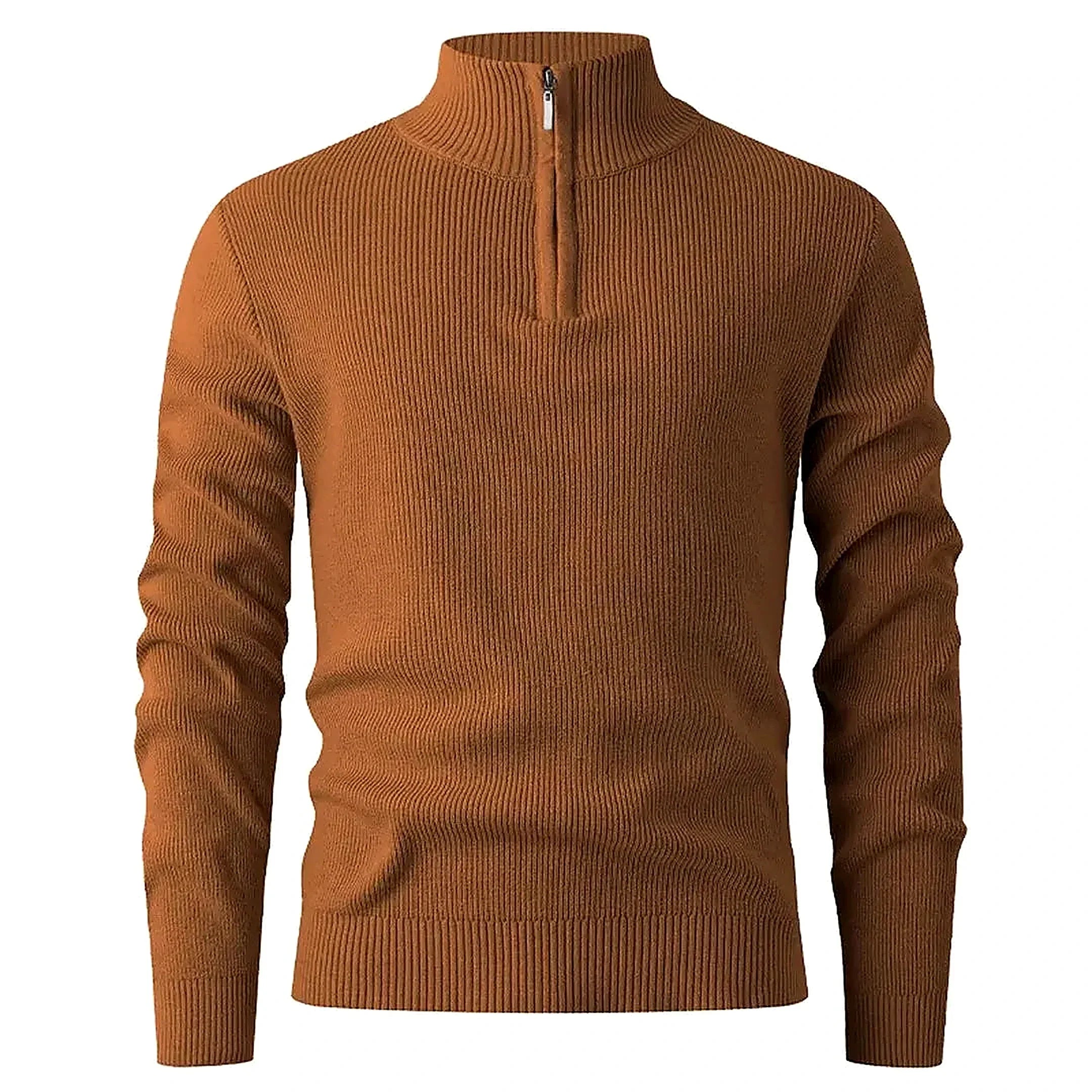 Halden Quarter Zip Knit Sweater — 50% OFF Today + Free Shipping