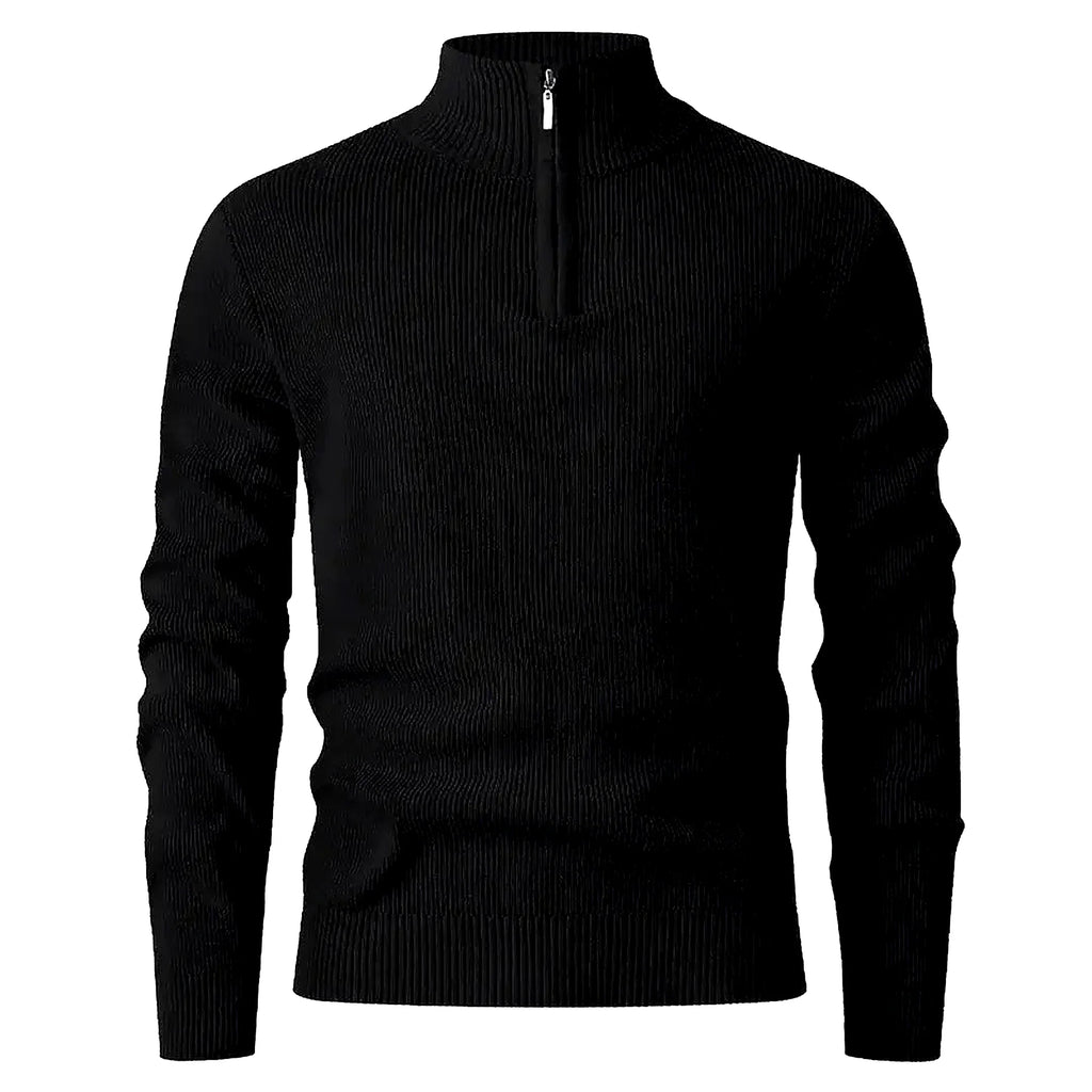 Halden Quarter Zip Knit Sweater — 50% OFF Today + Free Shipping