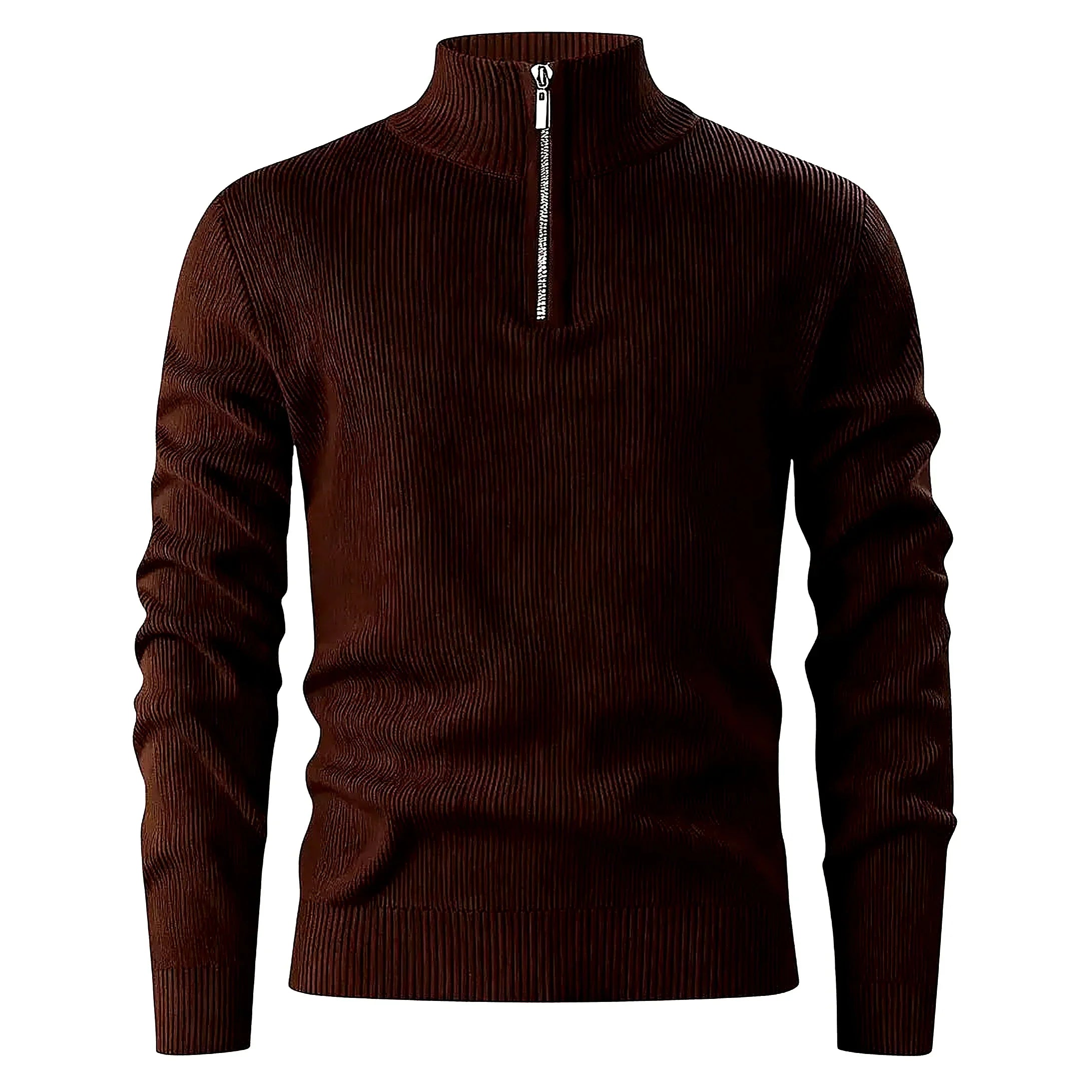 Halden Quarter Zip Knit Sweater — 50% OFF Today + Free Shipping
