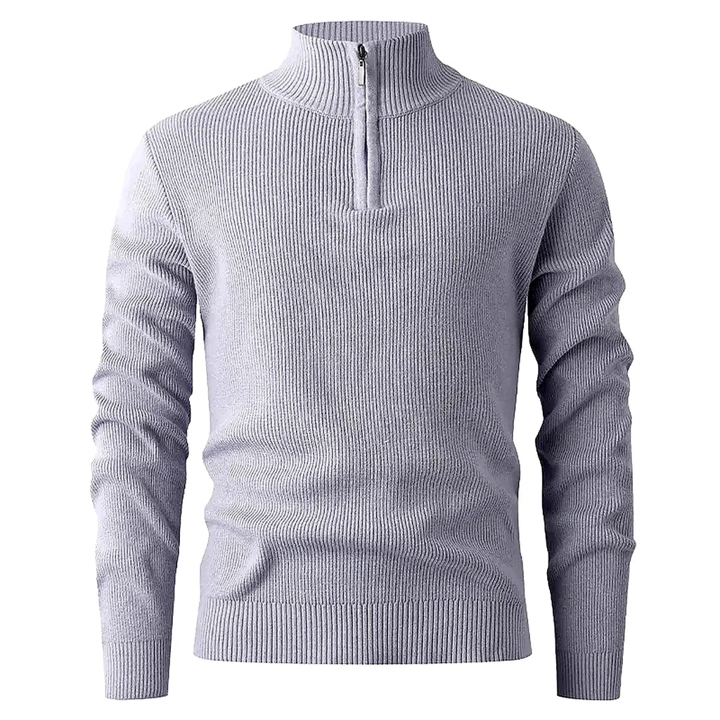 Halden Quarter Zip Knit Sweater — 50% OFF Today + Free Shipping