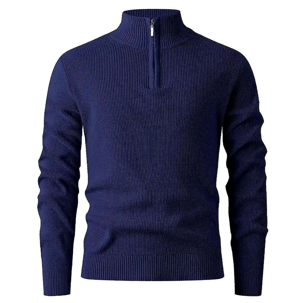 Halden Quarter Zip Knit Sweater — 50% OFF Today + Free Shipping
