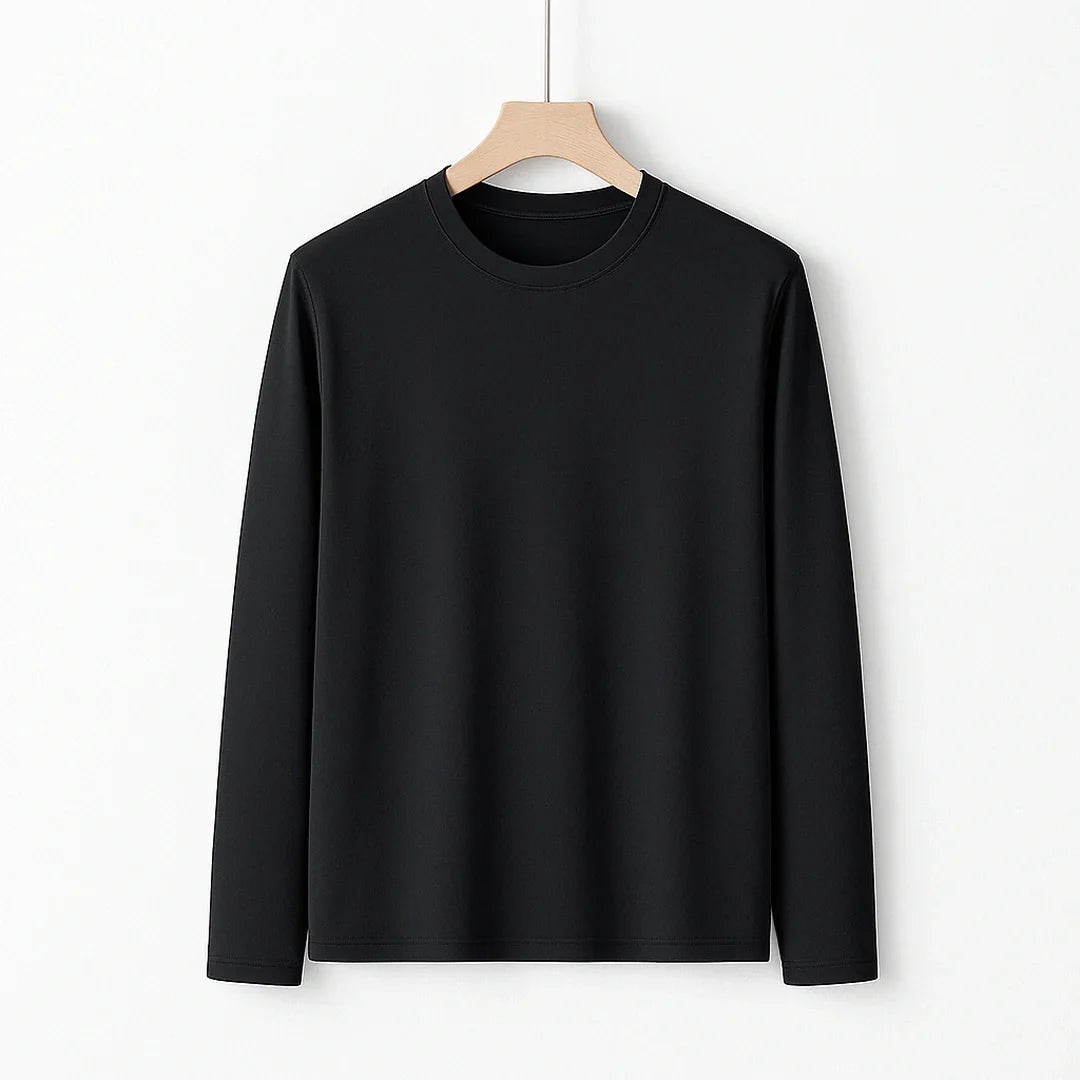Men’s Premium Lenzing Modal Long Sleeve T-Shirt – Comfort, Style & Lightness in Every Touch